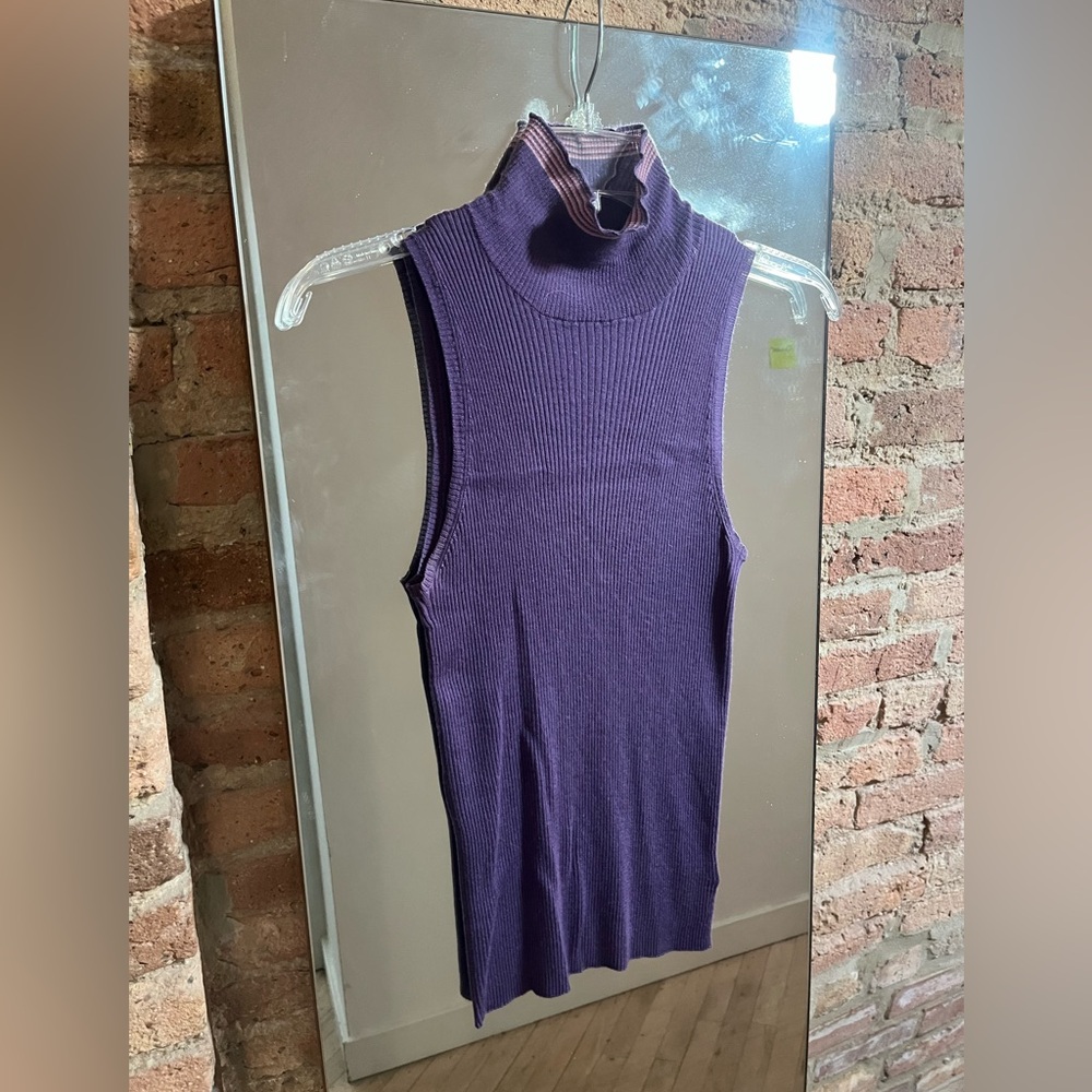 Malo Silk & Cashmere turtleneck tank